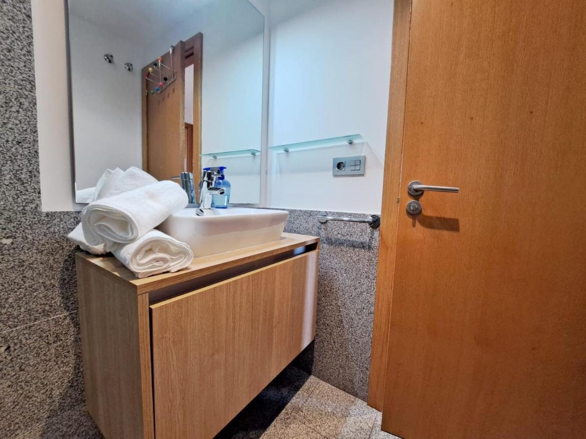 Apartament Baiona, Playa Santa Marta, Piscina Zewnętrze zdjęcie