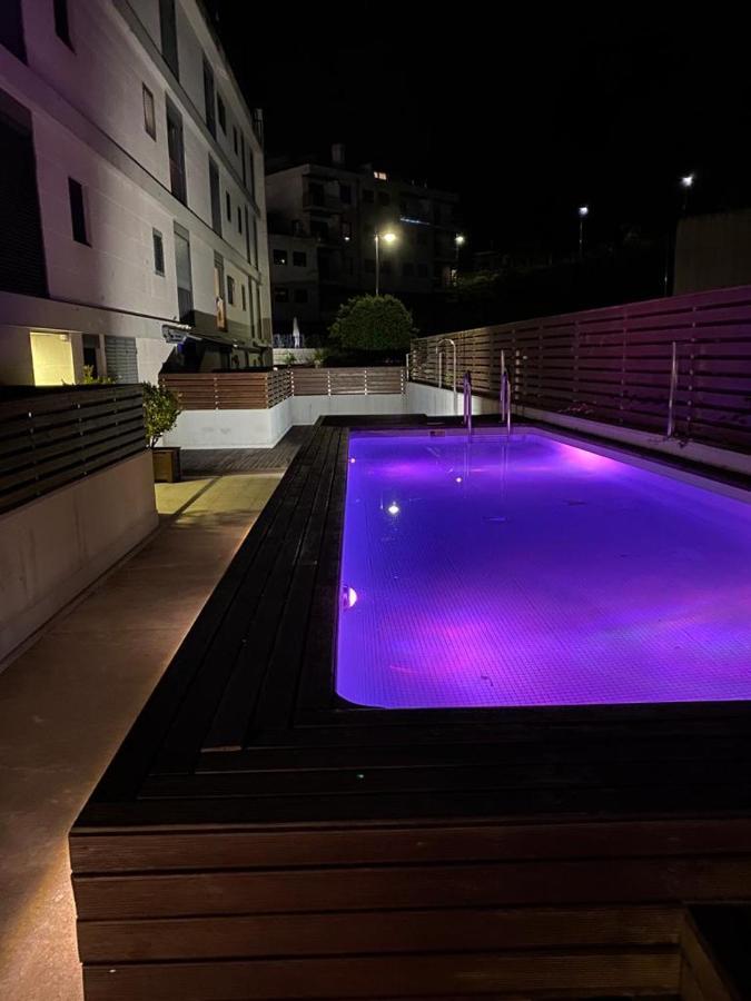 Apartament Baiona, Playa Santa Marta, Piscina Zewnętrze zdjęcie